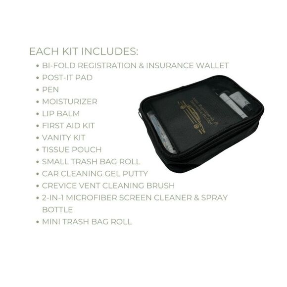 Car Cleaning Kit, Car Essentials Kit, Car First Aid kit - Picture 4 of 8